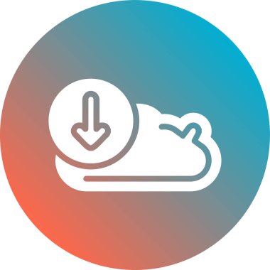 Bir simgenin vektör illüstrasyonu