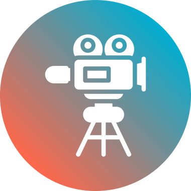 kamera simgesi vektör illüstrasyonu