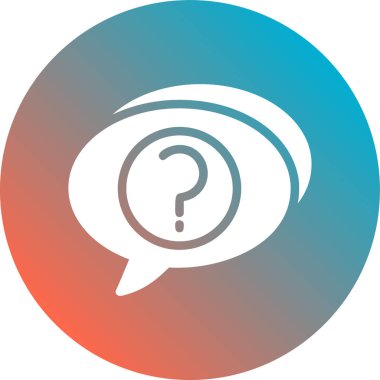 Soru işareti vektör illüstrasyonu