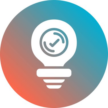 ampul dairesel simgesi