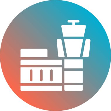 Güzellik salonu simgesinin vektör illüstrasyonu