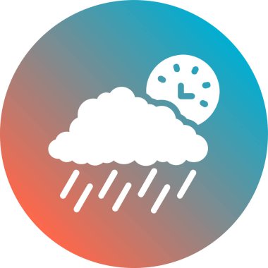 bulut web simgesi vektör illüstrasyonu