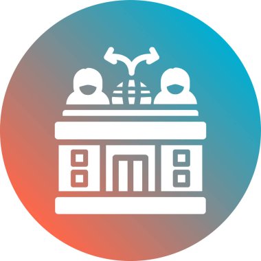 Modern b 'nin vektör illüstrasyonu eksik simgesi