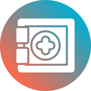 Eczane Kilidi Kabartma Gradyan Çemberi