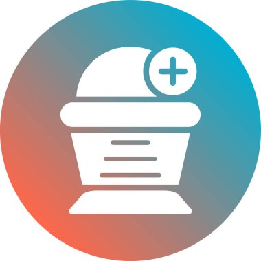 Gıda simgesinin vektör illüstrasyonu