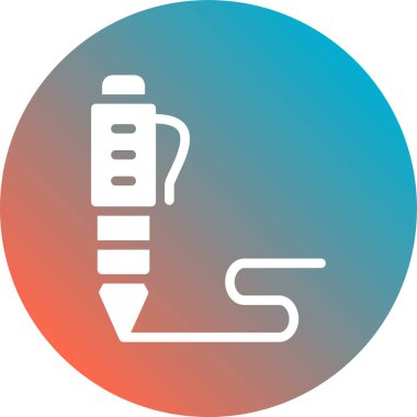 Benzin pompası ikonu. Basit tasarım