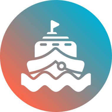 seyahat simgesi vektör illüstrasyonu