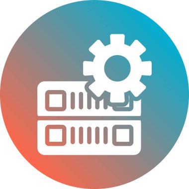 seo modern simgesinin vektör illüstrasyonu