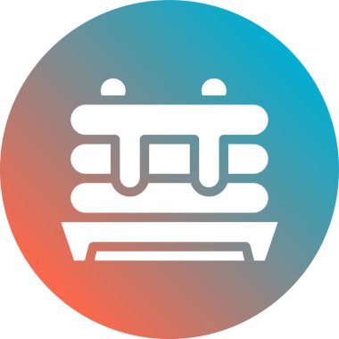 Alışveriş arabası simgesinin vektör çizimi