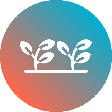 Ağaç simgesinin vektör illüstrasyonu