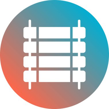 Modern bir simgenin vektör illüstrasyonu