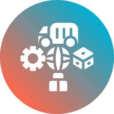 seo modern simgesinin vektör illüstrasyonu