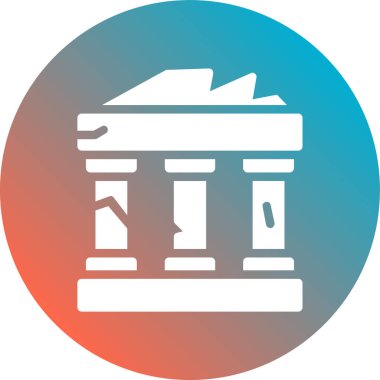 Modern binanın vektör illüstrasyonu