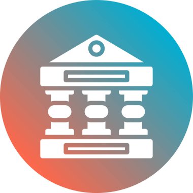 vektör oluşturma simgesi, basit illüstrasyon