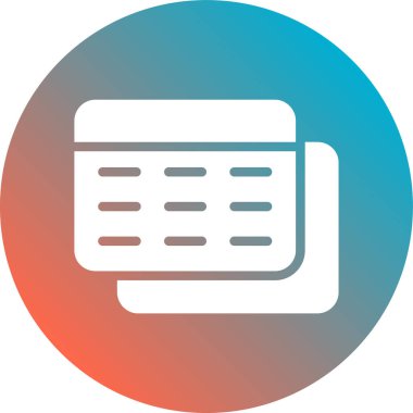 Kağıt levha vektör simgesi