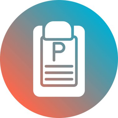 Modern simgenin vektör illüstrasyonu