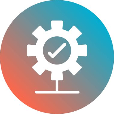 Ayarlama. Web simgesi basit illüstrasyon