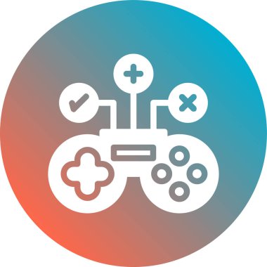 oyun düz kutsal kişilerin resmi, vektör çizim