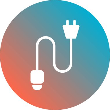 Elektrik prizinin vektör simgesi