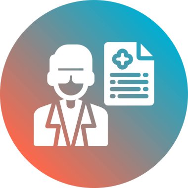 Modern b 'nin vektör çizimi hastanenin ikonundan yoksun