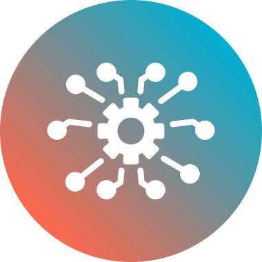 seo modern simgesinin vektör illüstrasyonu