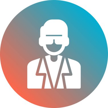 Doktor simgesi soyut grupta izole edildi