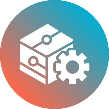 seo modern simgesinin vektör illüstrasyonu