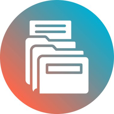 soyut arkaplanda dizin simgesi izole edildi