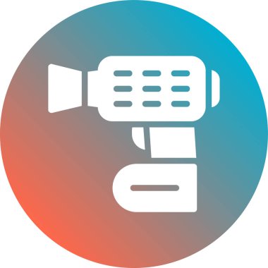 Mikrofon simgesinin vektör illüstrasyonu