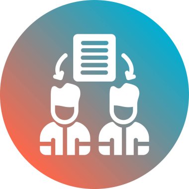 İş ve finans simgesinin vektör illüstrasyonu