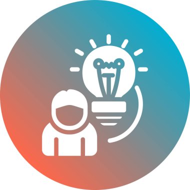 Modern simgenin vektör illüstrasyonu