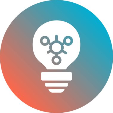 Fikir simgesi vektör illüstrasyonu