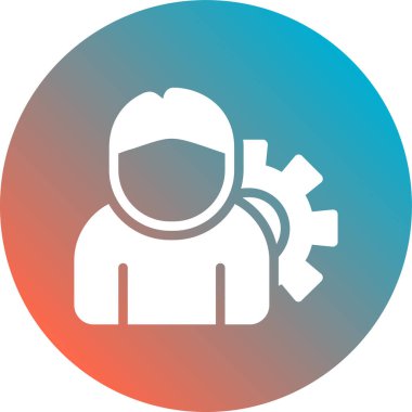 Modern simgenin vektör illüstrasyonu