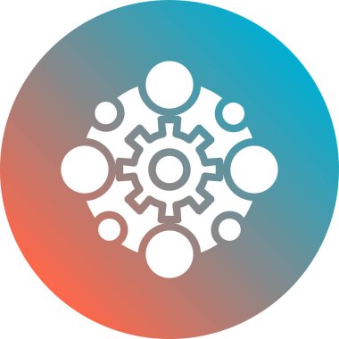 seo modern simgesinin vektör illüstrasyonu