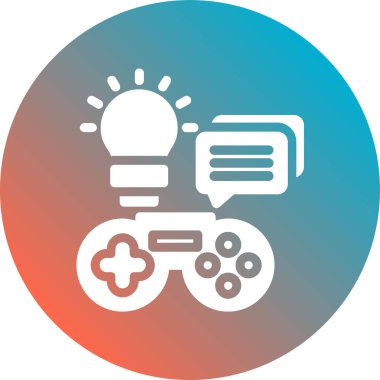 Modern bir simgenin vektör illüstrasyonu