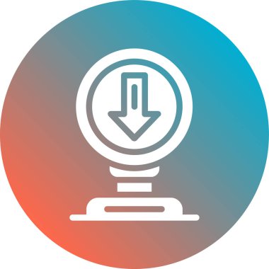 seo modern simgesinin vektör illüstrasyonu