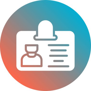 iş kartı vektör illüstrasyonu