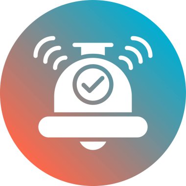 Kablosuz. Web simgesi basit illüstrasyon