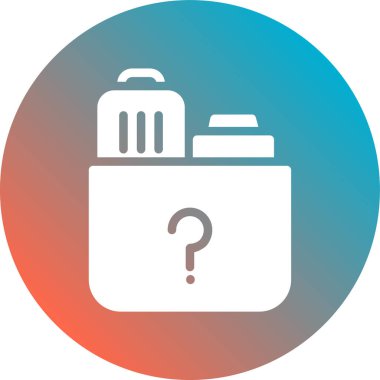 Yiyecek ve içecek ikonunun vektör illüstrasyonu