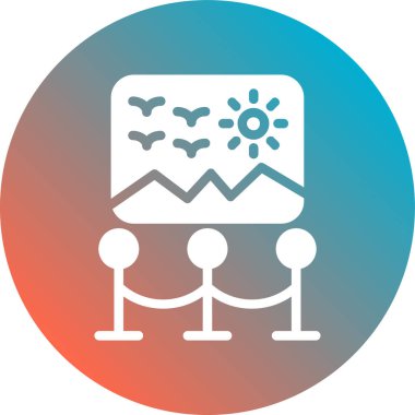 İş simgesinin vektör illüstrasyonu