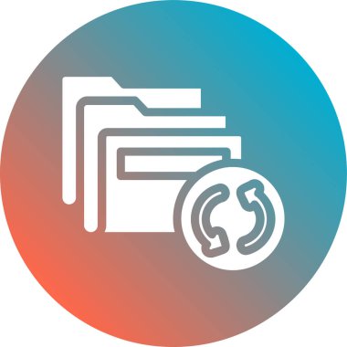 belge vektör simgesi modern basit illüstrasyon