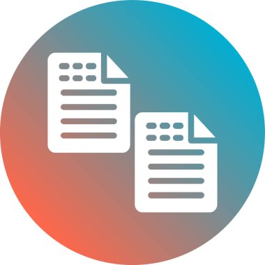 dosya biçimi simgesi, vektör illüstrasyonu