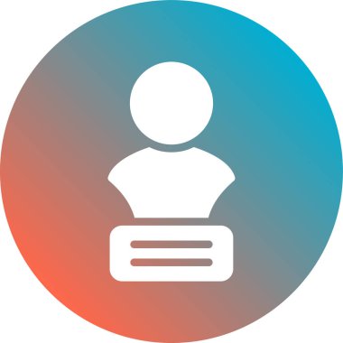 Modern simgenin vektör illüstrasyonu