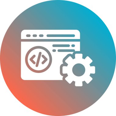 seo modern simgesinin vektör illüstrasyonu