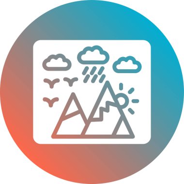 seo modern simgesinin vektör illüstrasyonu