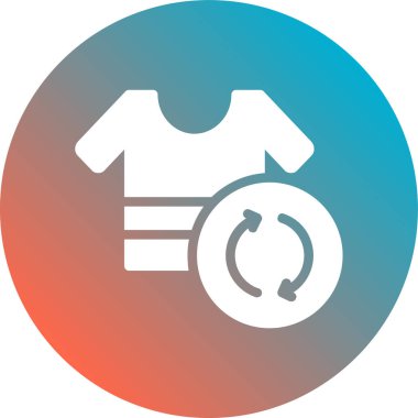 Modern ve eksik simgenin vektör illüstrasyonu