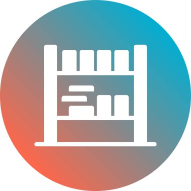 Mobilya simgesinin vektör illüstrasyonu