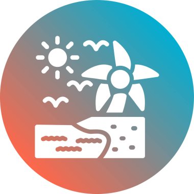 yaz tatili vektör illüstrasyonu