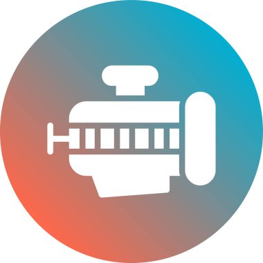 Modern kamera simgesinin vektör illüstrasyonu