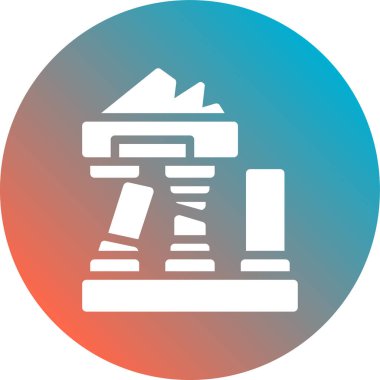 Modern b 'nin vektör illüstrasyonu eksik simgesi